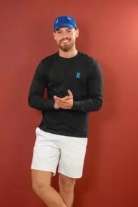 T-shirt manga larga...