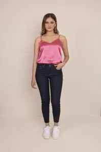 Top básica seda...