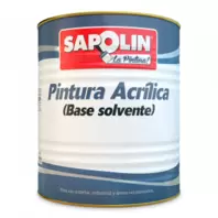Pintura acrílica base solvente