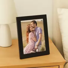 Portarretrato negro Magma 10x15cm con Foto