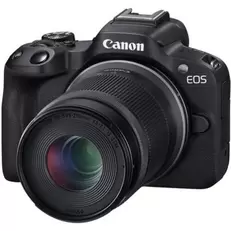 Canon EOS R50 Cámara Mirrorless con lente 18-45mm y 55 - 210 mm