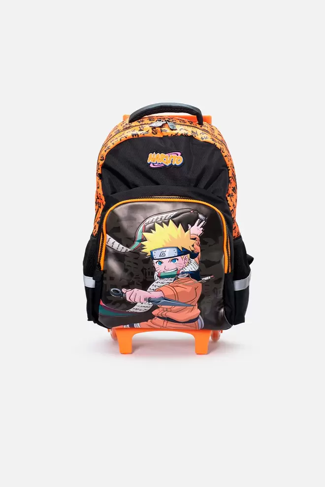 Morral de Naruto 16,5 con ruedas para niño