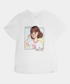 Camiseta Manga Corta Para Niña