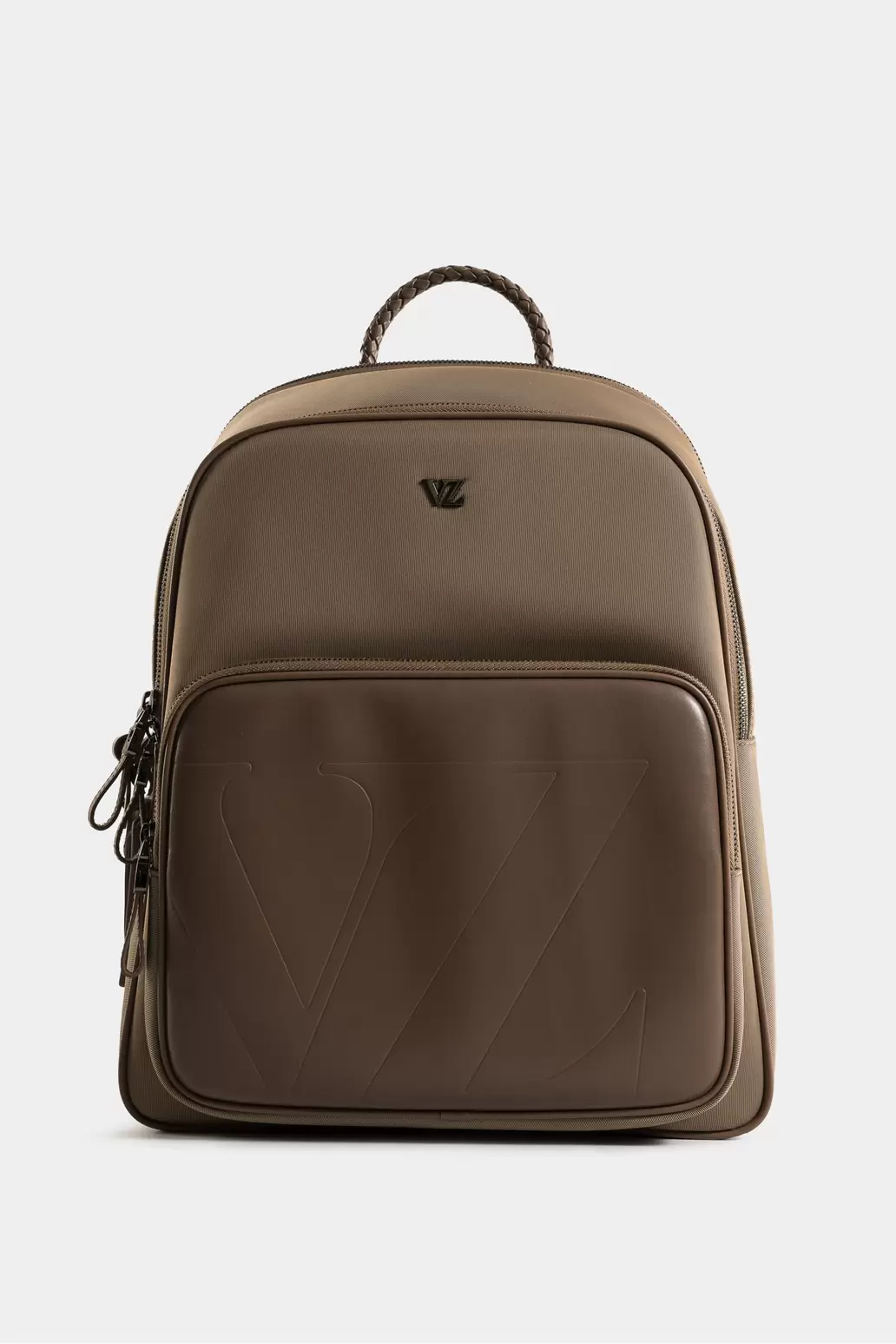 Tula morral legacy de cuero y nylon para mujer tag para viaje Arena