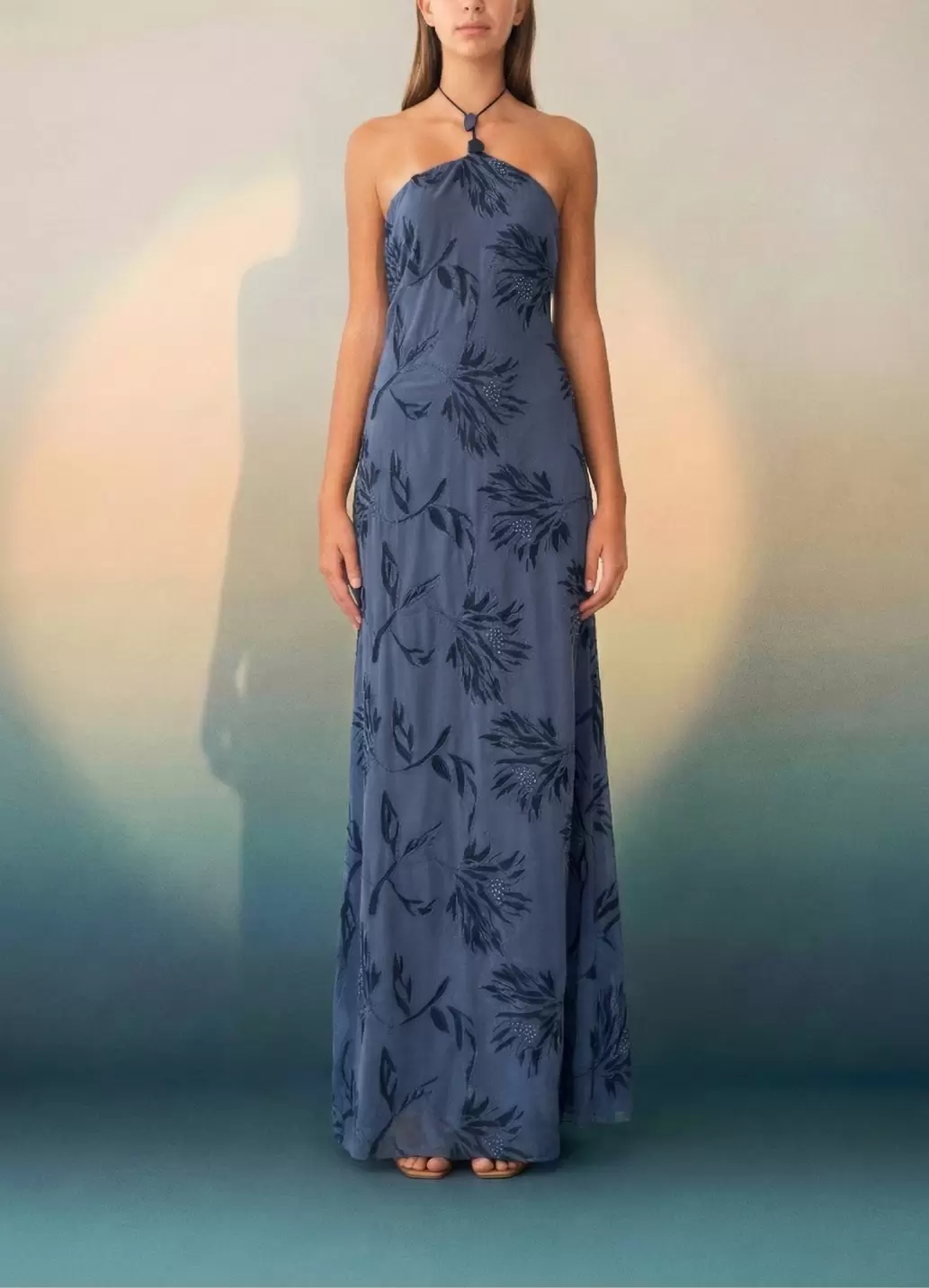 SARANIA DRESS NAVY BLUE