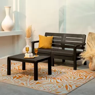 Combo Barú, 1 Sofá de 2 puestos, 1 Mesa de centro