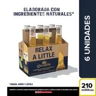 Cerveza SIXPACK CORONITA CORONA 1260 ml