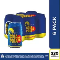 Refajo COLA Y POLA lata six pack (1980  ml)