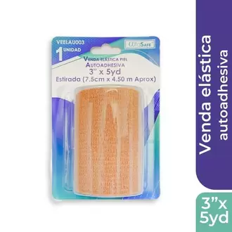 Venda Elástica Alfasafe Autoadhesiva 4x5yd