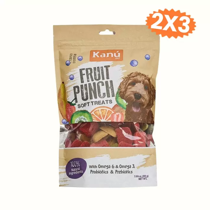 Galleta Fruit Punch Kanu Pet para perros