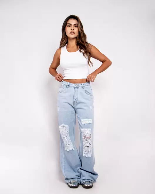 Jean wide leg - 715049