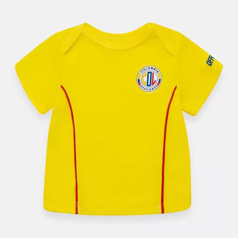 Camiseta OFFCORSS Colombia 2026 para bebé