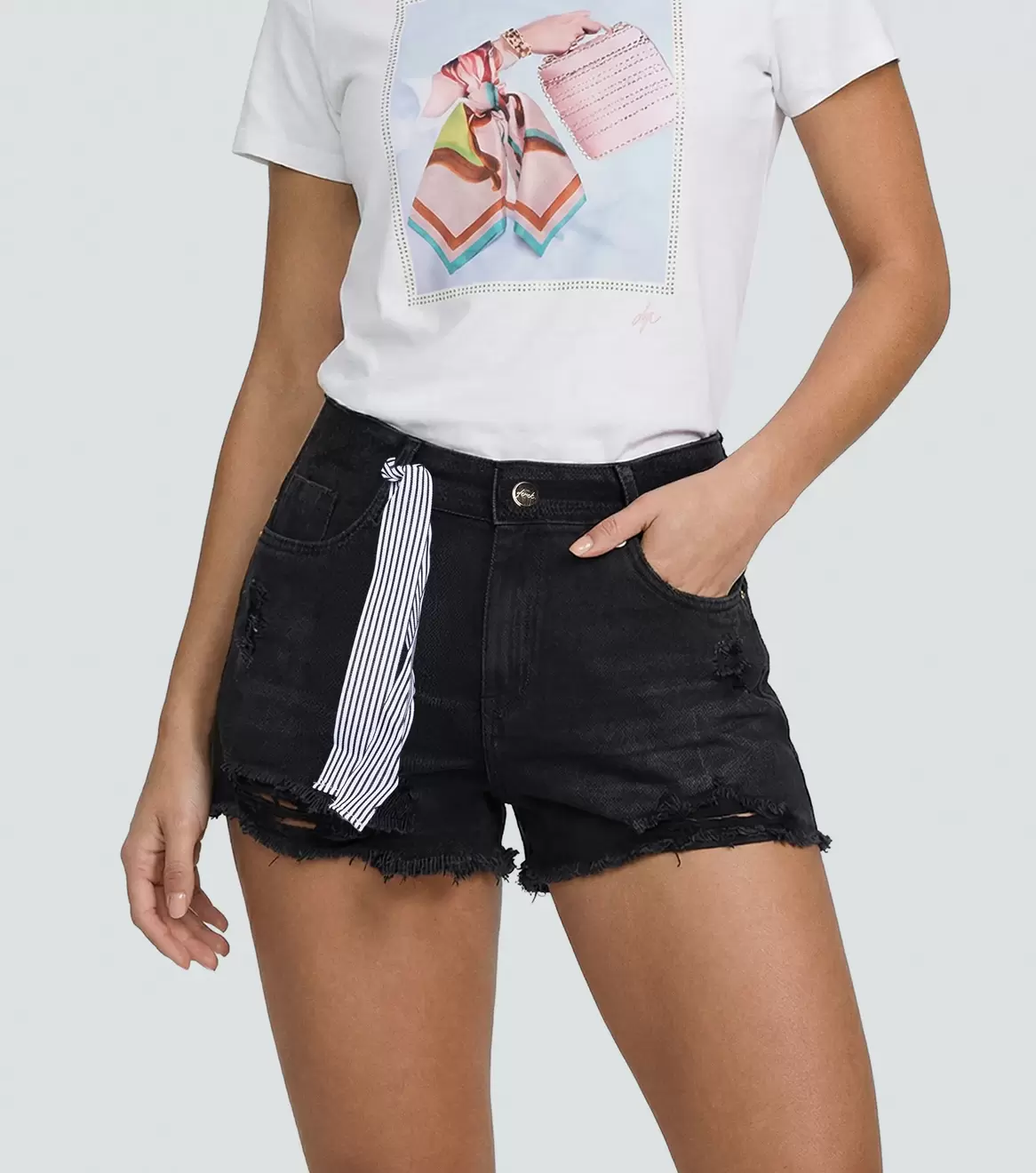 Short para mujer en indigo lucy derek