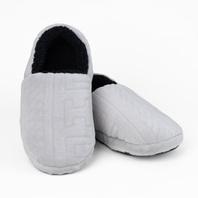 PANTUFLA MOCCA HOMBRE CH GRIS