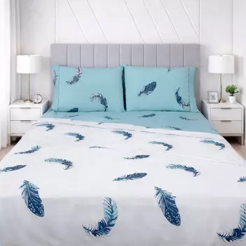 Sábana 150 Hilos Estampada - Diseño Enzo