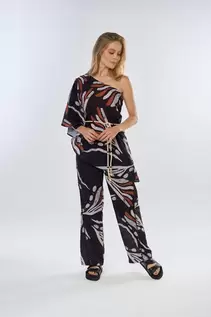 Blusa Asimetrica Nacar