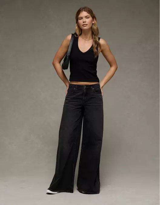 Jean Baggy A-Line Fit Ae