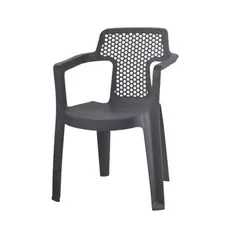 Silla Mia con Brazos Grafito /