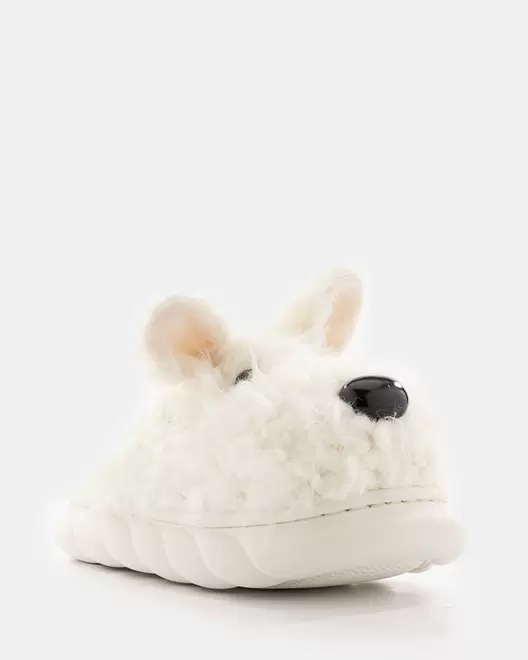 Pantuflas Perrito - 19494 - BLANCO HUESO