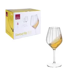 Set x 6 Copas Vino 14.5 oz Favourite Optical /