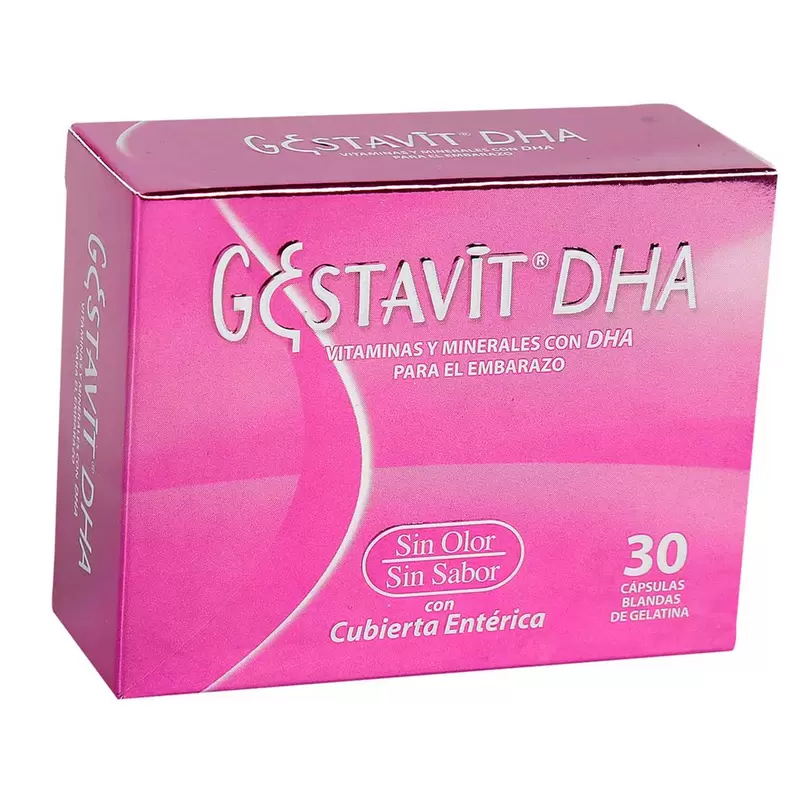 Gestavit Dha Multivitaminico Cápsula Blanda Con Cubierta Enterica