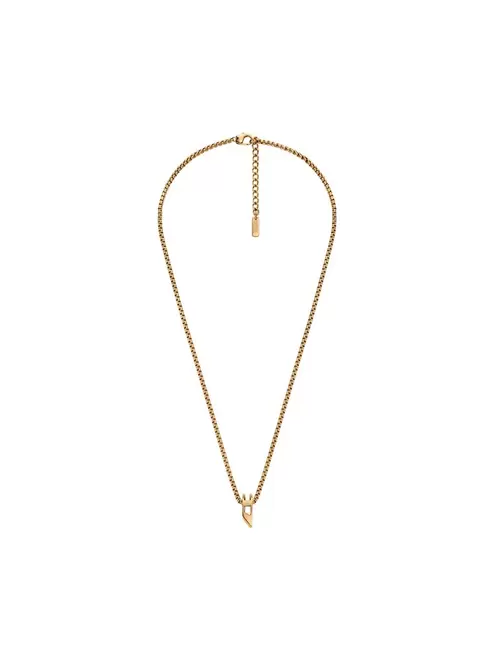 Cadena Unisex Steel Pendant Necklace