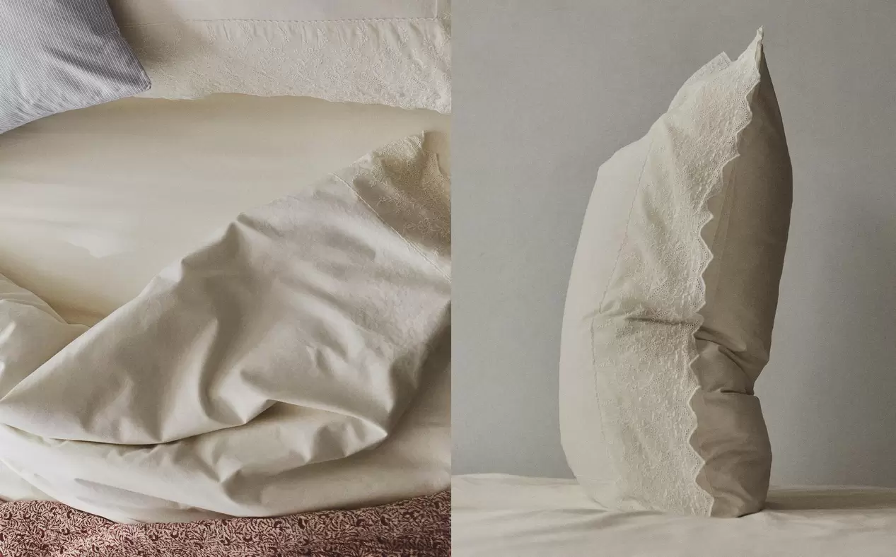 ROPA DE CAMA ALGODÓN PERCAL BORDADO (200 HILOS)