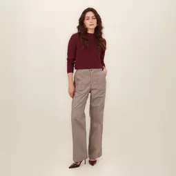 Pantalon Tiro Alto Bota Recta