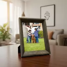 Portarretrato HY6 Gris 15x20cm con Foto