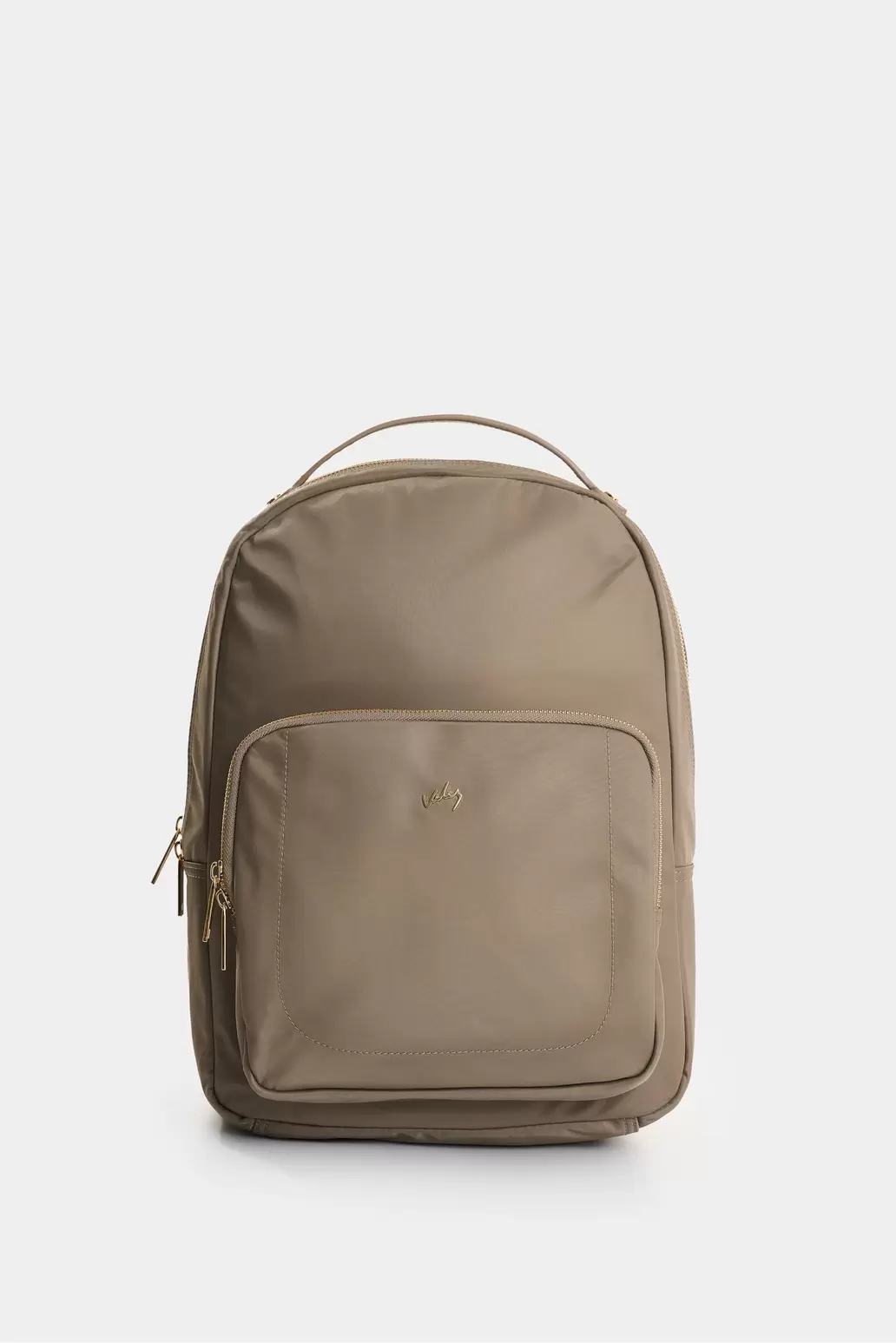 Morral Púrpura en lona para mujer casual Gris