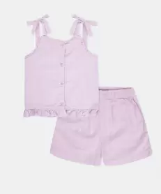 Conjunto Short y Blusa Para Bebé Niña