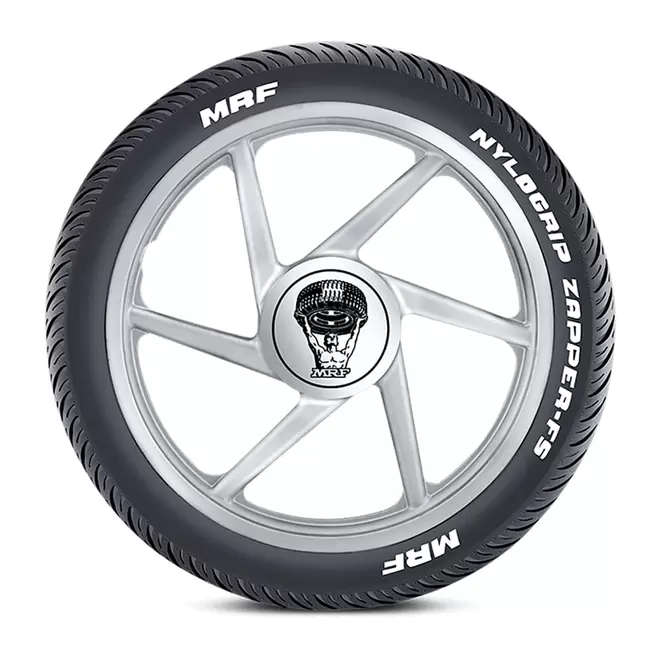 Llanta MRF Zapper Fs Tl-1 90/90-17 Delantera