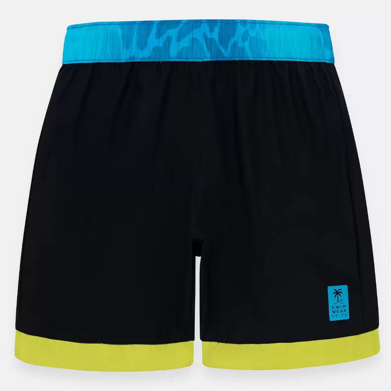 Pantaloneta de baño para niño doble faz