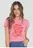Camiseta Mujer Rosa 105248