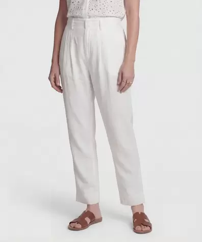 Pantalón Clásico Con Pinzas Para Mujer