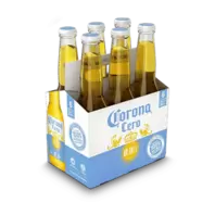 Cerveza Corona Cero X6