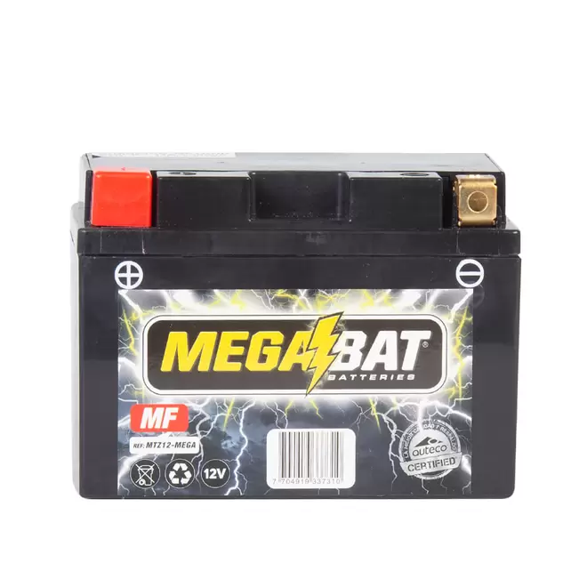 BATERIA MEGABAT SECA/L-M MTZ12 12V 11AH