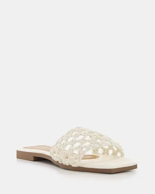 Sandalia Weave - 20159 - BLANCO HUESO