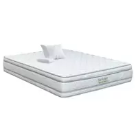 Colchon fantasia spoom e ventto new obsequio protector 1 almohada semidoble (120 x 190 cm)