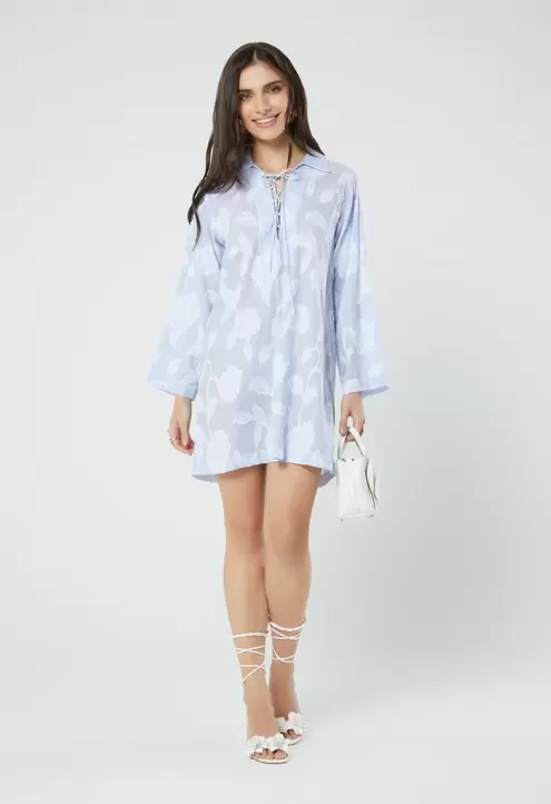 Vestido manga larga para mujer