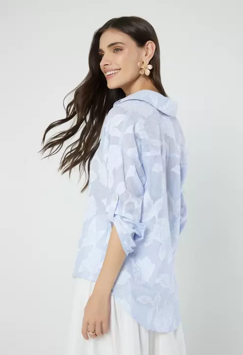 Bluson camisero manga 3/4