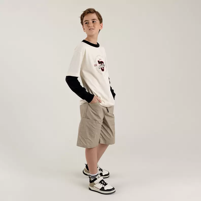 Camiseta manga larga para niño