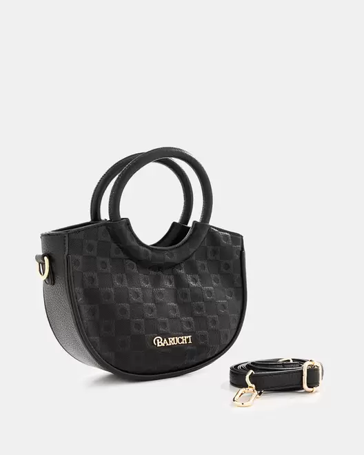 Bolsa Hobo Bag - 172-994 - NEGRO
