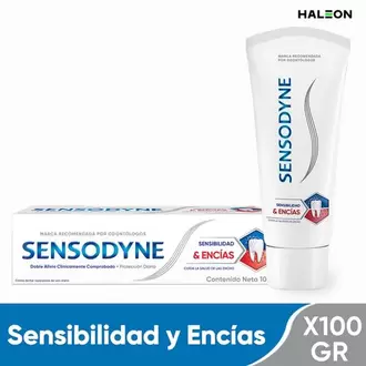 Crema Dental Sensodyne Sensibilidad Y Encias X 100g