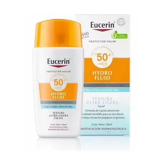 Protector Solar Eucerin Hydro Fluid Fps50 X 50ml