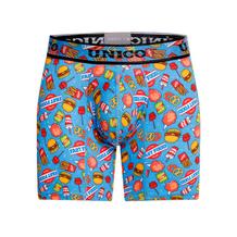 BOXER MEDIO FOOD AZUL