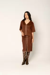 Falda Suede Travesia