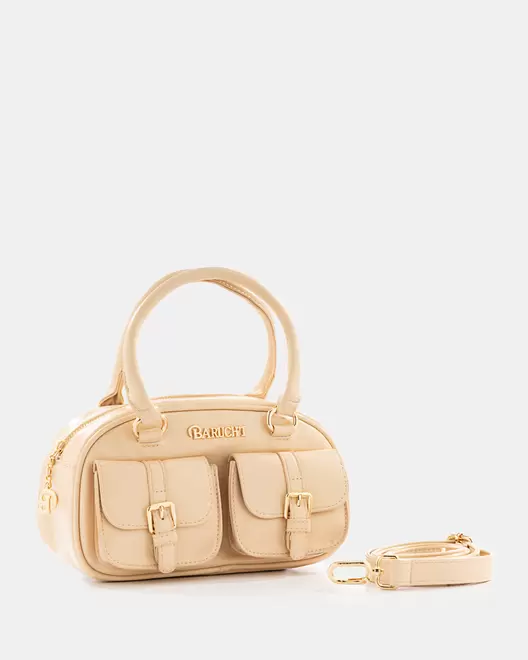 Bolsa Structured Satchel - 172-1046 - NUDE