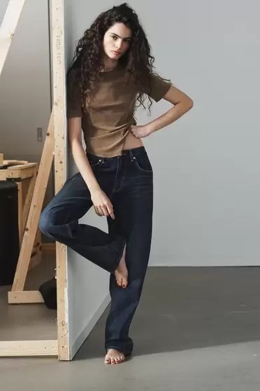 JEANS TRF BAGGY TAPERED TIRO BAJO