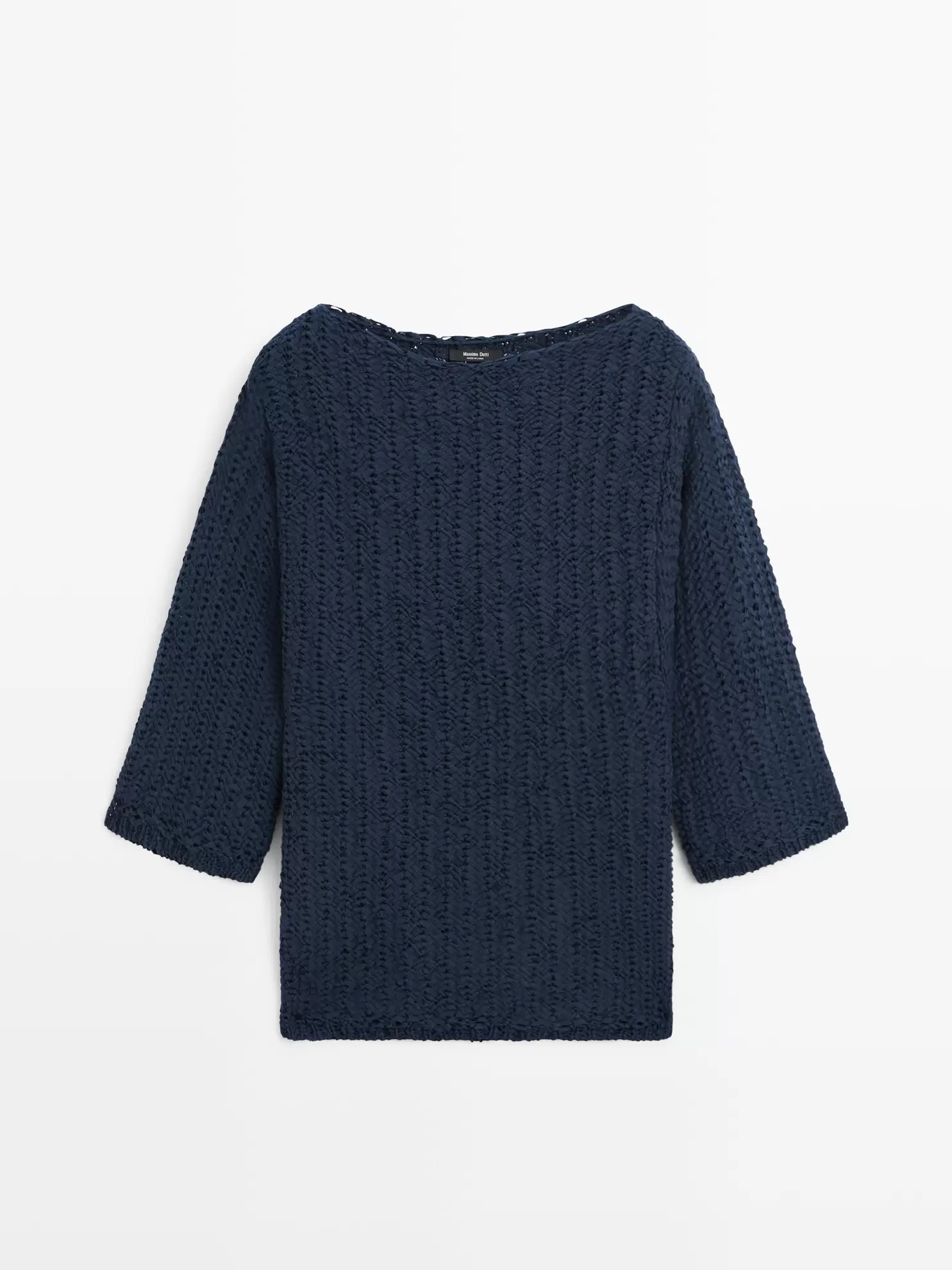 Jersey punto estructura mezcla algodón